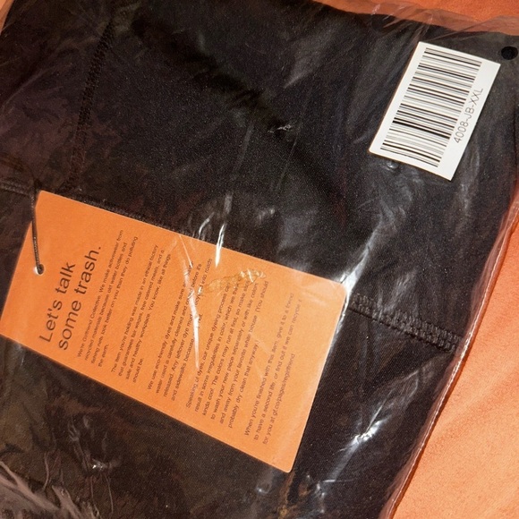 Girlfriend Collective compressive Black High rise 7/8 Leggings NWT XXL gym - Picture 2 of 2